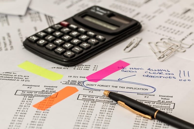 Calculator and Pen